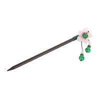 minkissy Tornante hairdo barrette hair jewelry hairpin charm bastoncino per Perline forcina per gioielli per per donne forcina di legno bastoncini per chignon lega
