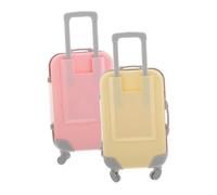 minkissy Valigia Per Ciglia Organizzata Con Trolley in Plastica E Maniglia Mini Valigia Per Ciglia Finte Per Cosmetici Da Viaggio
