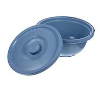 minkissy Vaso da Notte Portatile per Anziani con Coperchio in Pvc, Secchio per Urinatoio Domestico Pratico e Stabile, Ausilio Bagno per Uso Casalingo e Assistenza Anziani Stili multipli