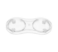 minkissy Vassoio in Acrilico per Macina e Pepe Multiuso Facile da Pulire, Supporto Pratico per Accessori da Tavola e Cucina, per Apparecchiare e Intrattenere Ospiti