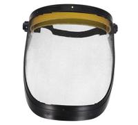 minkissy Visiera Protettiva per Giardinaggio con Parasole Giallo Scudo Facciale per Tagliaerba Protezione Viso Resistente e Leggera per Lavori di Giardinaggio