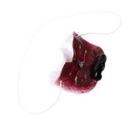 minkissy Wolf Dog Nose Props Naso Da Cucciolo Naso Animale Museruola Piatta Per Costume Da Oggetto Di Scena Animale Per La Festa Vestire Il Naso Del Cane Vinile