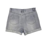 MinkPink Pantaloni Corti In Denim Casual Con Patches Floreali Da Donna