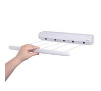 Minky Homecare Stendibiancheria, Stendino per Vestiti, bianco, 22 m