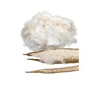 Minky Mooh Materiale di Imbottitura in Kapok e Ovatta Vegana Naturale per Chi Soffre di Allergie - Fibra Traspirante per Cuscini da Allattamento e Peluche, 1 kg