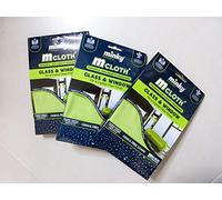 Minky - Panno M, vetro e finestra, confezione da 3