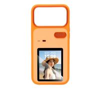 Minleshry Custodia per Telefono con Schermo Posteriore Intelligente per | Touch Screen da 3,0 Pollici, Sezione per Aromaterapia Integrata, Batteria da 180 MAh, Connessione App, Notifiche Fotografiche