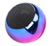 Minleshry Mini Altoparlante Bluetooth con Cordino, Accoppiamento Stereo | Lega di Alluminio, Batteria da 300 MAh, Volume Alto, Portata 10 M, per Viaggi in Campeggio