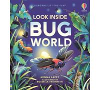 Minna Lacey Look Inside Bug World (Libro di cartone) Look Inside