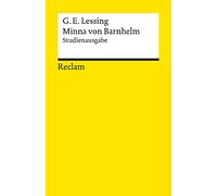 Minna von Barnhelm, oder das Soldatenglück: Studienausgabe: 19312