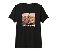 Minneapolis Minnesota Maglietta Premium