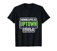 Minneapolis Minnesota Retro City Landmarks Design 1984 MN Maglietta