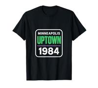 Minneapolis Minnesota Retro City Landmarks Design 1984 MN Maglietta