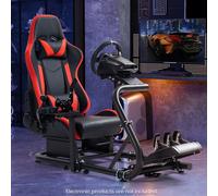 Minneer Cockpit Per Simulatore Di Corse Con Sedile Rosso Adatto A Logitech G29