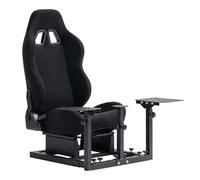 Minneer Cockpit Per Simulatori Di Volo Con Sedile Nero Per Logitech G29 X52 X56