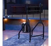 Minneer Regolabile Triple Monitor Stand Fit Display Per Il Cockpit Di Racing Sim