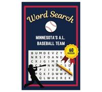 Minnesota Baseball Word Search Puzzle Book: Word Searches with easy to read print | 6x9 inches | 60 Puzzles, 720 Words, 90 Pages | Gift for Baseball Fans, Vacations, Road Trips, Holidays, & Free Time