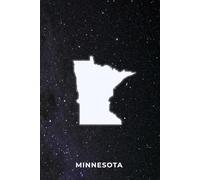 MINNESOTA MIDNIGHT - Premium Lined Journal | 6" x 9" | Soft Cover | 120+ Pages: A High-Quality Writing Notebook - Ideal for School, Work, or Thoughtful Gifts