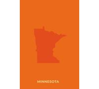 MINNESOTA ORANGE - Premium Lined Journal | 6" x 9" | Soft Cover | 120+ Pages: A Bold Writing Notebook - Loud, Proud, and Perfect for Everyday Notes, Lists, or Gifting