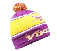 Minnesota Vichinghi Big Logo Luce Up Berretto Beanie Cappello Invernale Tocco