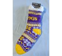 Minnesota Vichinghi Donna Fair Navata Alto Logo Footy Pantofole Misura 6-10 No