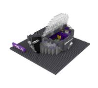 Minnesota Vikings FOCO NFL BRXLZ Mini Stadio Set Costruzioni 857 Pezzi Grigio