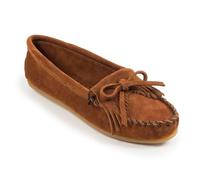 Minnetonka, Kilty Moc - Mocassini donna, in camoscio, Marrone (Brown), 37.5C/D EU