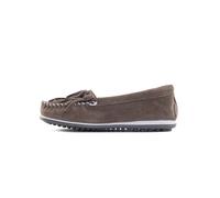 Minnetonka Mocassino 'Kilty plus' grigio / bianco Donna Minnetonka 37 grigio / bianco