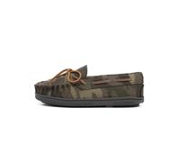 Minnetonka Scarpa bassa 'Pile' verde / cachi / verde scuro Bambini Minnetonka 25 verde / cachi / verde scuro
