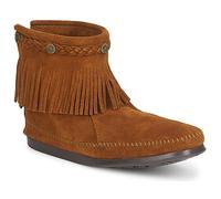 Minnetonka Stivaletti HI TOP BACK ZIP BOOT in Marrone 40