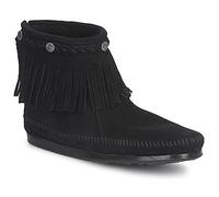 Minnetonka Stivaletti HI TOP BACK ZIP BOOT in Nero 41