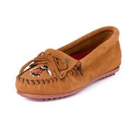 Minnetonka Thunderbird Animikii - Slip On da donna, Marrone, 37 EU