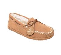 Minnetonka Women's Camp Tie Moc, Cinnamon, 6 M