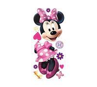 Minnie Bow-Tique - Adesivo gigante da parete, colore: rosa