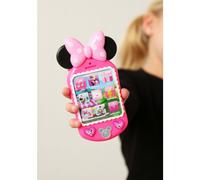 Minnie Bow-Tique Why Hello Pretend Play Cell Phone Lights and Sounds Giocattoli per bambini dai 3 anni in su da Just Play