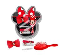 Minnie Disney Set Spazzola Per Capelli Con Elastici e Forcine Accessori