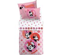 Lenzuola Caleffi completo singolo Disney MINNIE Flowers