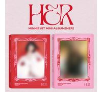 MINNIE G I-DLE 1° Mini Album HER Random Ver CD+Book+P.Card+B.Mark+F.Poster+Gift