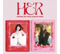 Minnie (G)I-Dle Her - incl. 80pg Booklet, 2 Cover Postcards, Lyrics Poster, (CD)