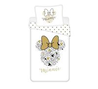Parure Copripiumino Disney Minnie Gold Multicolor