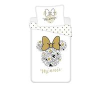 Parure Copripiumino Disney Minnie Gold Multicolor