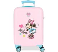 Minnie Imagine Trolley 50cm ABS 4 Ruote Rosa Turchese