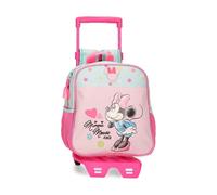 Minnie Imagine Zaino Asilo e Tempo Libero con Trolley 25 Cm