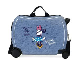 Minnie Make It Rain Bows Trolley da Viaggio Cavalcabile Abs 4 Ruote