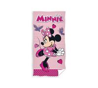 Minnie Mouse Asciugamano Grande Bambini Spotty Rosa Morbido 100% Cotone Piscina