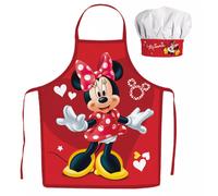 Minnie Mouse Bambini Grembiule da Cucina Grembiule Torna Set 2-Teilig M-38451