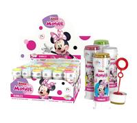 Minnie Mouse - Bolle di sapone da 60 ml, 36 pezzi, 23,5 x 23,5 x 12 cm