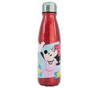 Minnie Mouse - Borraccia riutilizzabile in alluminio per bambini, 600 ml