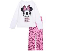 Disney Minnie Mouse Donna Pigiama Lungo Due Pezzi Pile di Corallo,Tuta Invernale