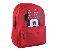 Minnie Mouse Grande Rosso Zaino Con Anteriore Tasca con Zip